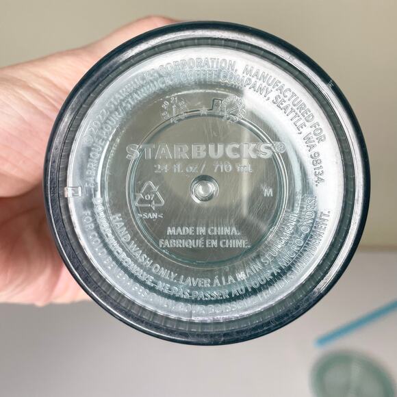 Starbucks Spring Iridescent Mermaid Scales Grid Tumbler – 24oz Venti – 2022 - Picture 7 of 7